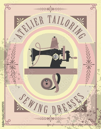 sewing workshop poster