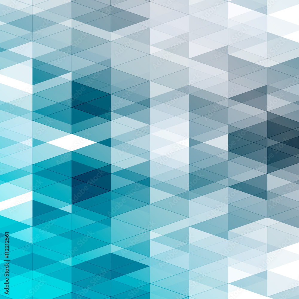 Abstract blue geometric shapes background Abstract blue geometric shapes background