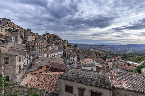 Sicilian Spring Hills Landscape