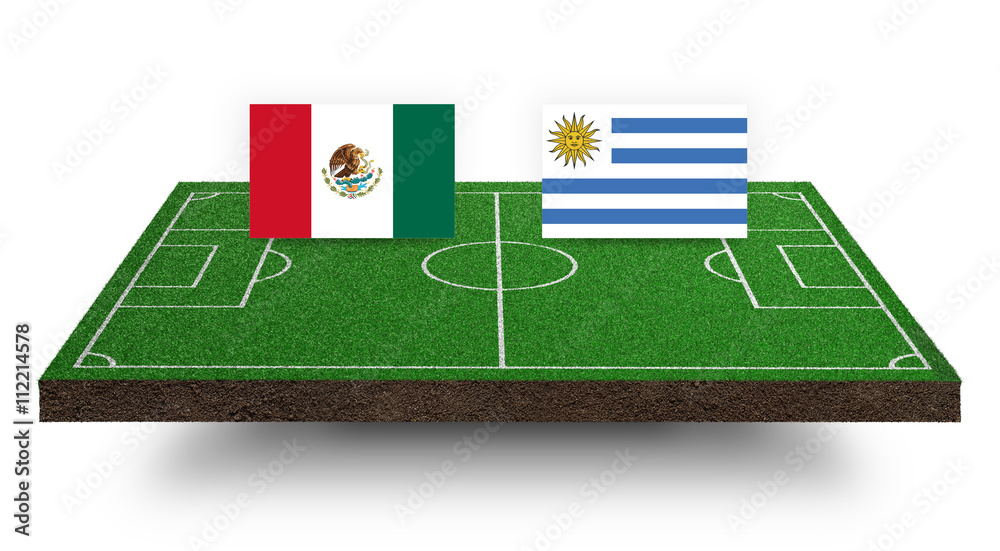 Fußball: Mexiko - Uruguay