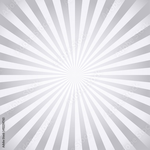Stylish grey abstract starburst & sunburst background