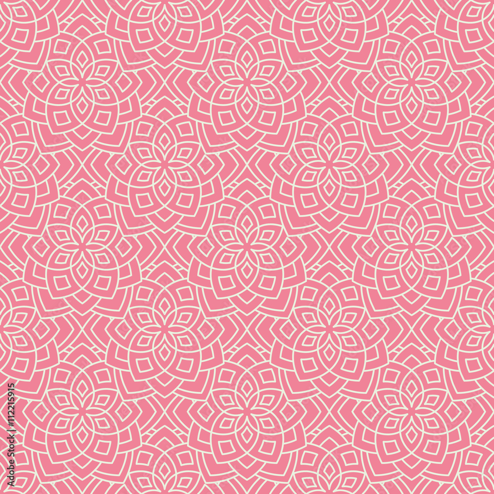 Abstract floral pattern