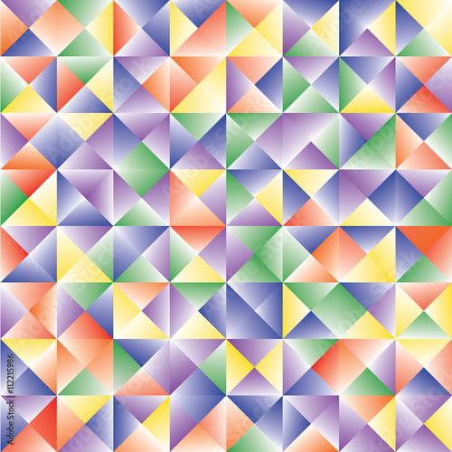 abstract background consisting of triangles