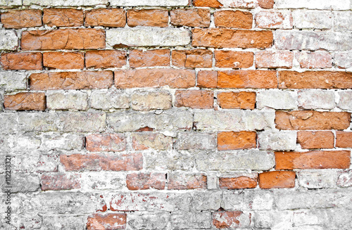 Cracked concrete vintage wall background old wall