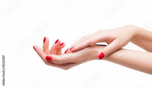 Piękne kobiece dłonie