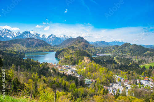 Fotografía View from neuschwanstein