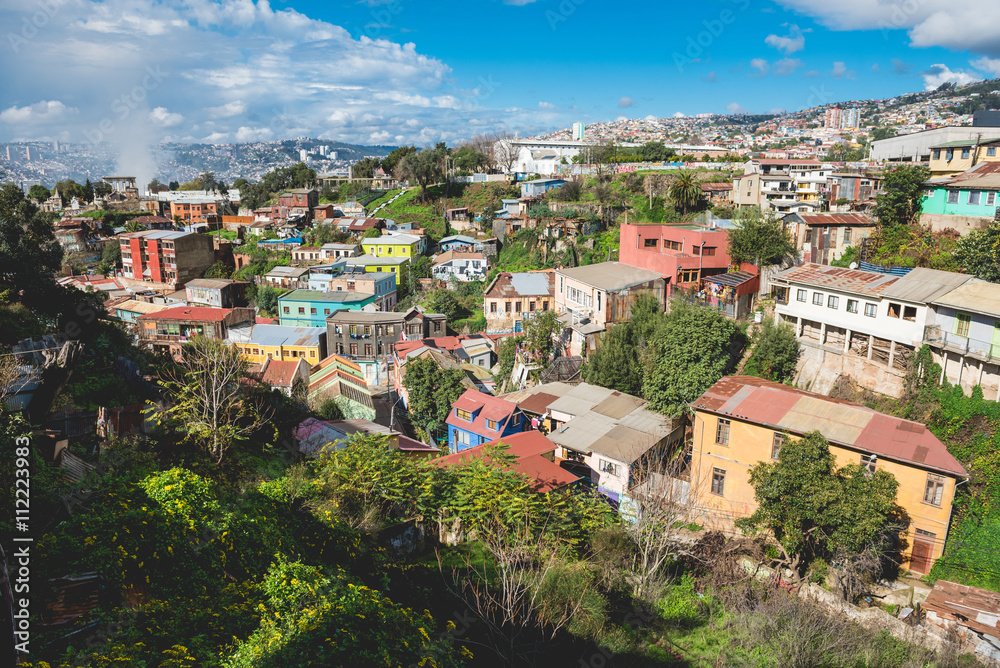 Cityscape of Valparaiso
