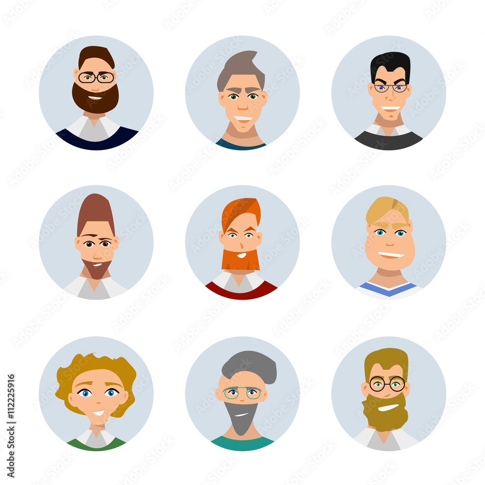 People avatars collection People avatars collection