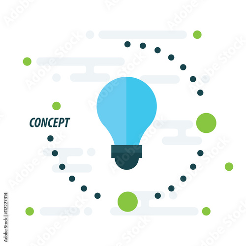 light concept blue