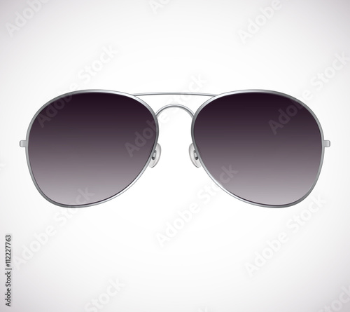 Aviator sunglasses vector illustration background