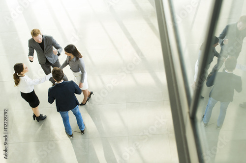 Young people in the office