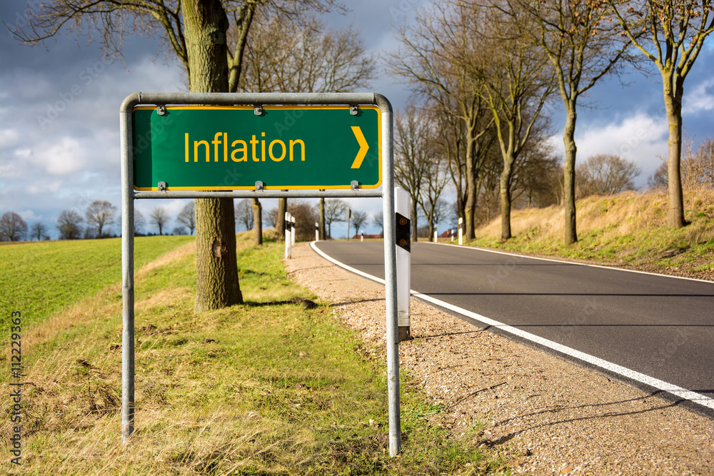 Schild 96 - Inflation