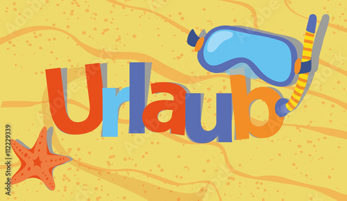 Strandurlaub - Vektor