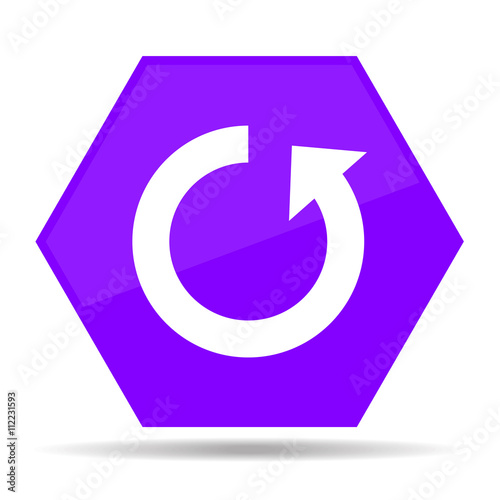 vector icon reboot