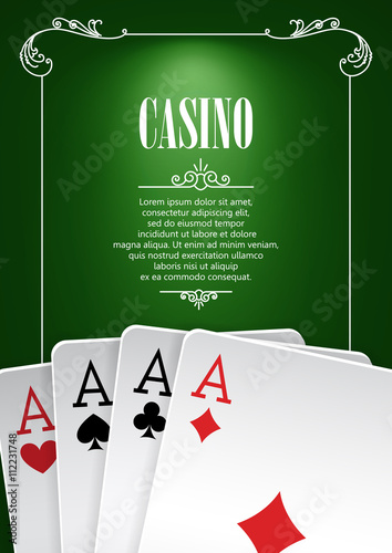 Banner with Casino Logo Badges.