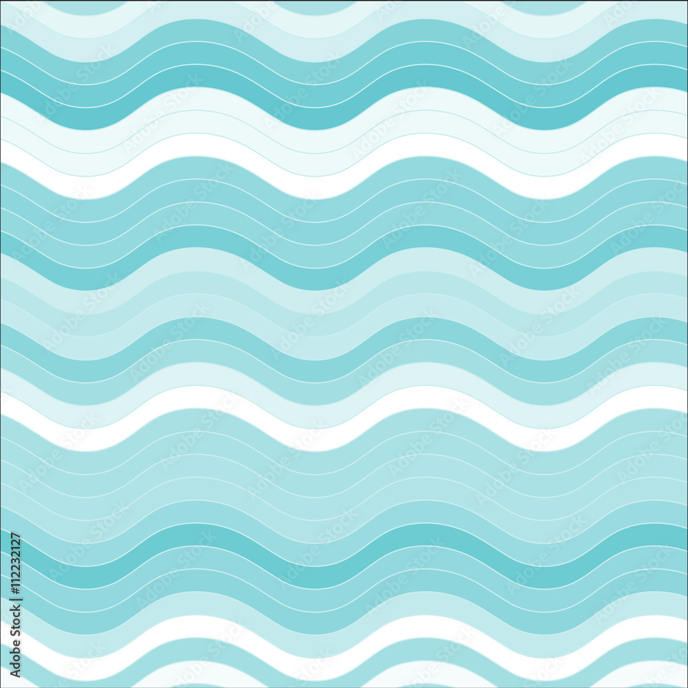 White-blue horizontal wavy lines White-blue horizontal wavy lines