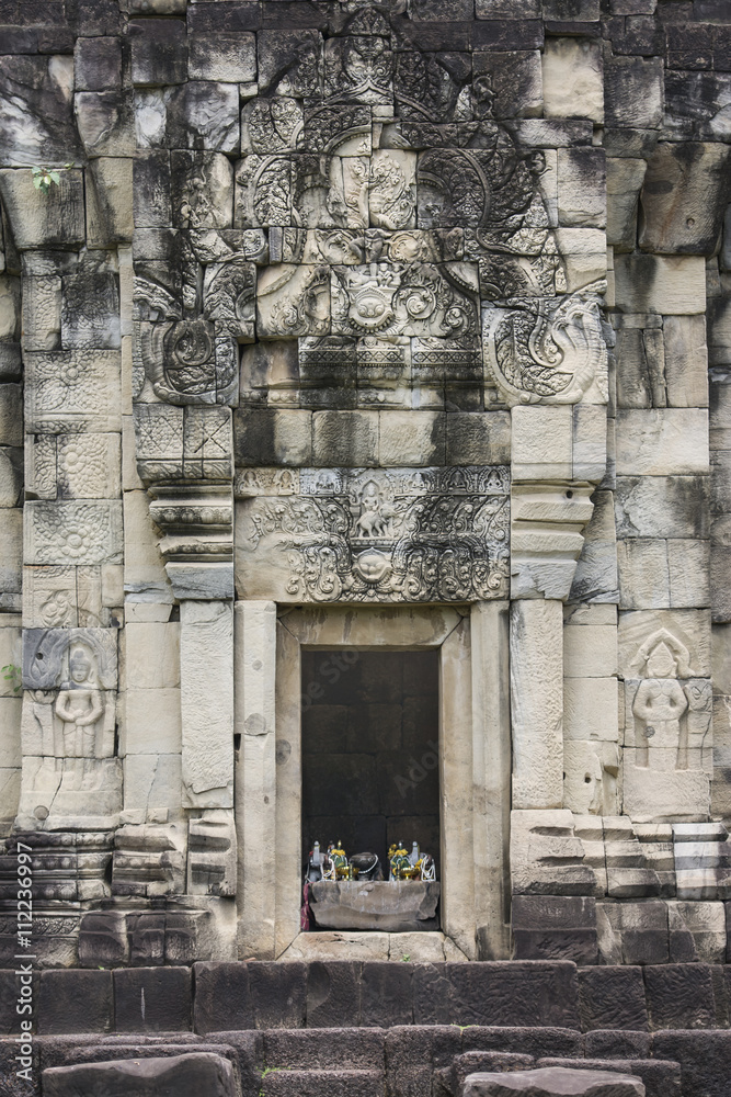 The Front of Phluang Sanctuary in Surin, public areas. The Front of Phluang Sanctuary in Surin, public areas.
