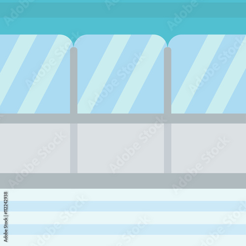 Background of ice hockey stadium.