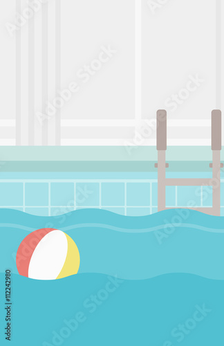 Background of swimming pool.