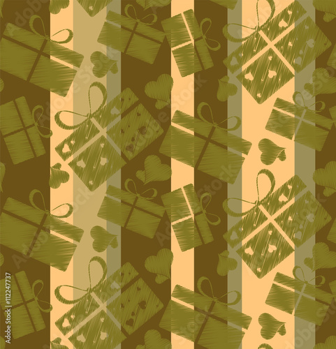 Abstract seamless pattern c...