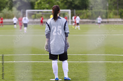Woman goalkeeper