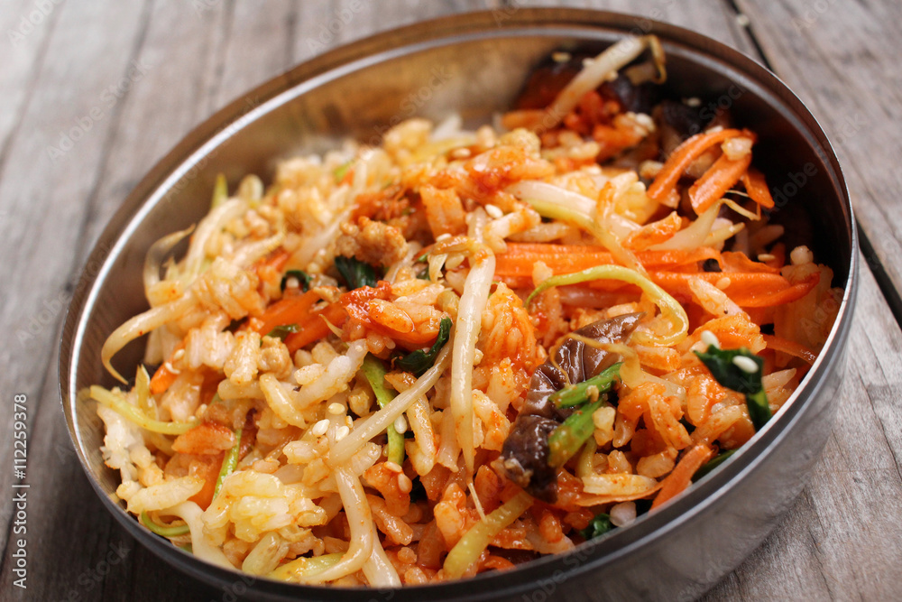 Bibimbap korean food Bibimbap korean food