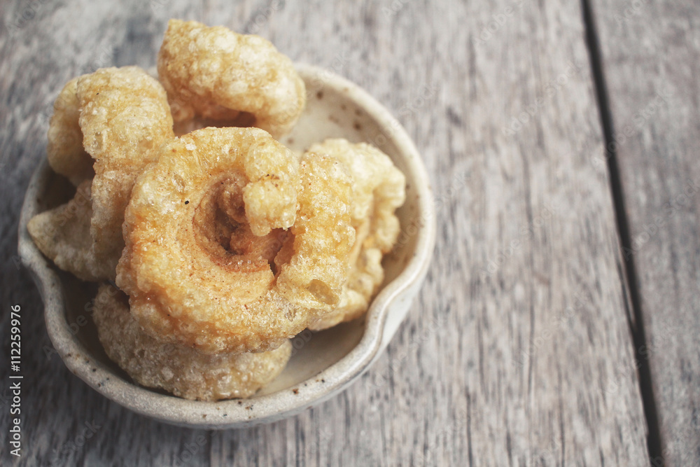 Fried pork skin Fried pork skin