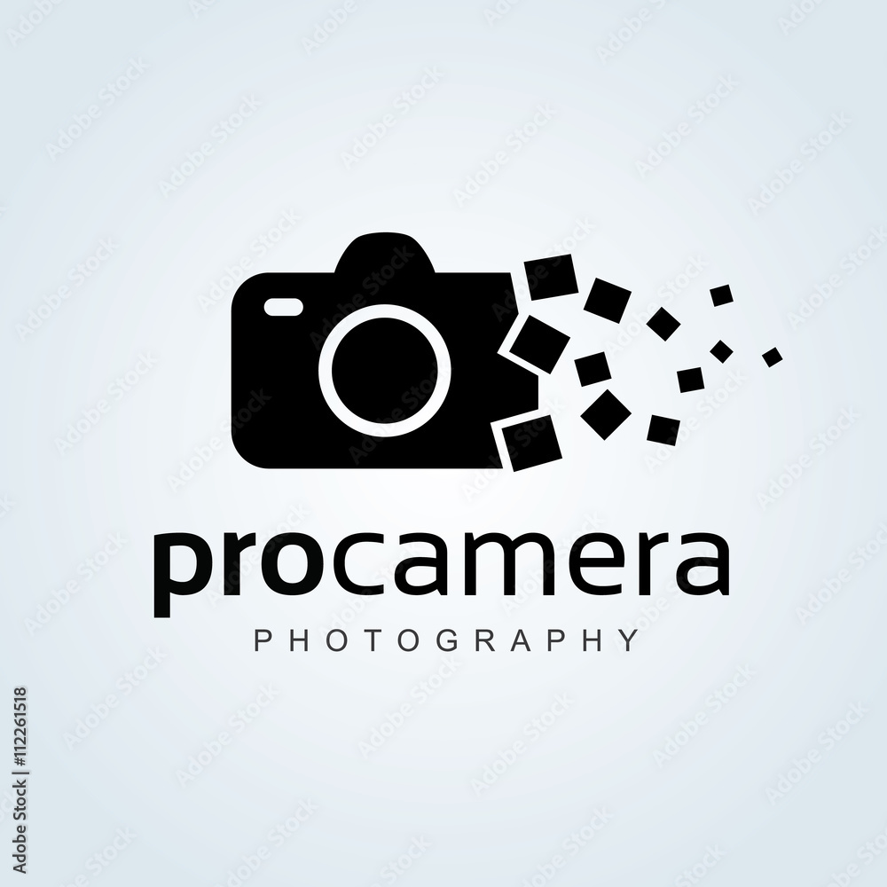 Logo for Icons for Photographers,Photography logo. Camera logo template. Vector logo template.