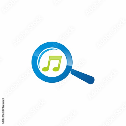 Search vector logo icon