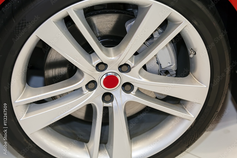 Obraz premium Car wheel