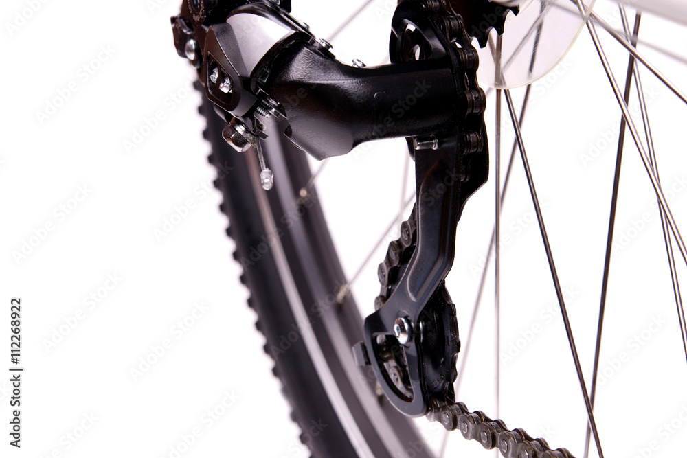 Fototapeta premium Closeup of bicycle gear