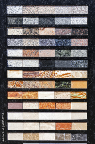 Samples of marble