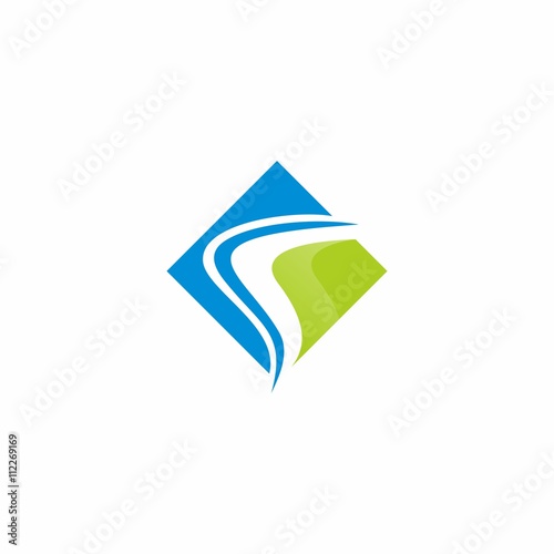 mountain logo icon vector