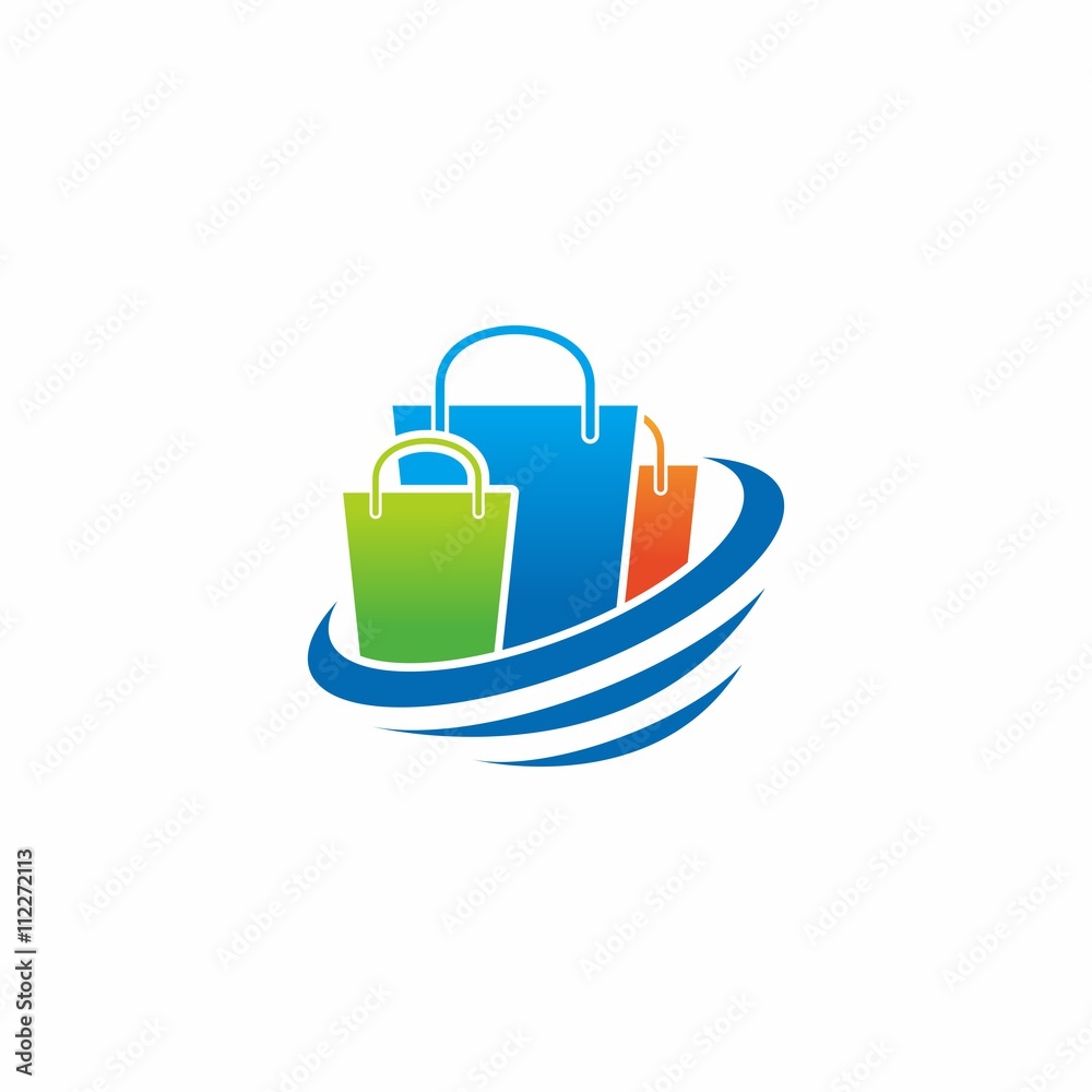 Shop logo icon Vector