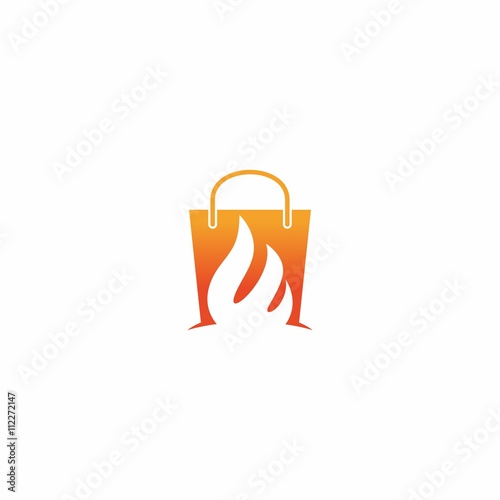 Shop logo icon Vector