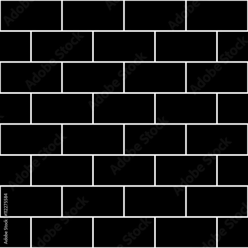 Black Brick Wall Seamless V...