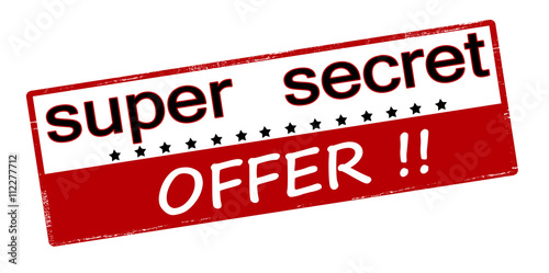 Super secret offer