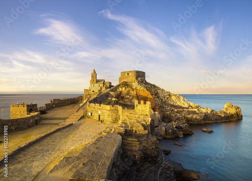 zamek na klifie-Portovenere Liguria
