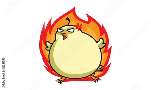 Bird Character Pose