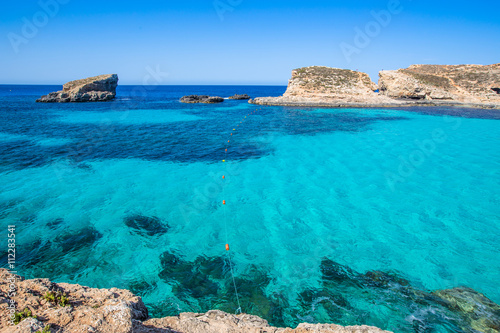 Blue lagoon à Malte, Comino photo