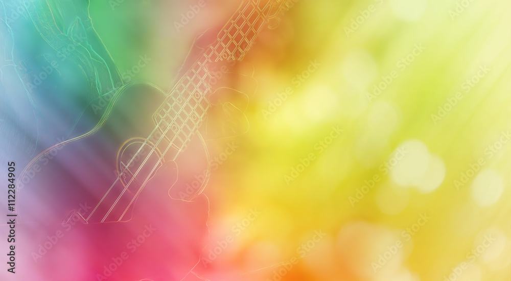 Line and fine summer soft relax mood for background, hand play ukulele summer background Line and fine summer soft relax mood for background, hand play ukulele summer background