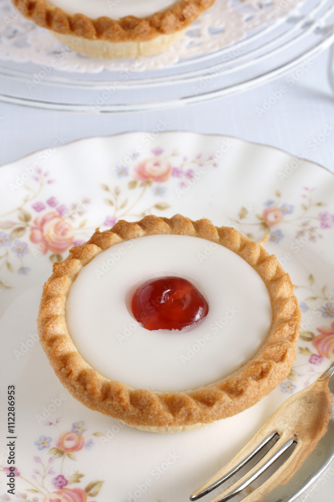 Cherry Bakewell Tart Cherry Bakewell Tart