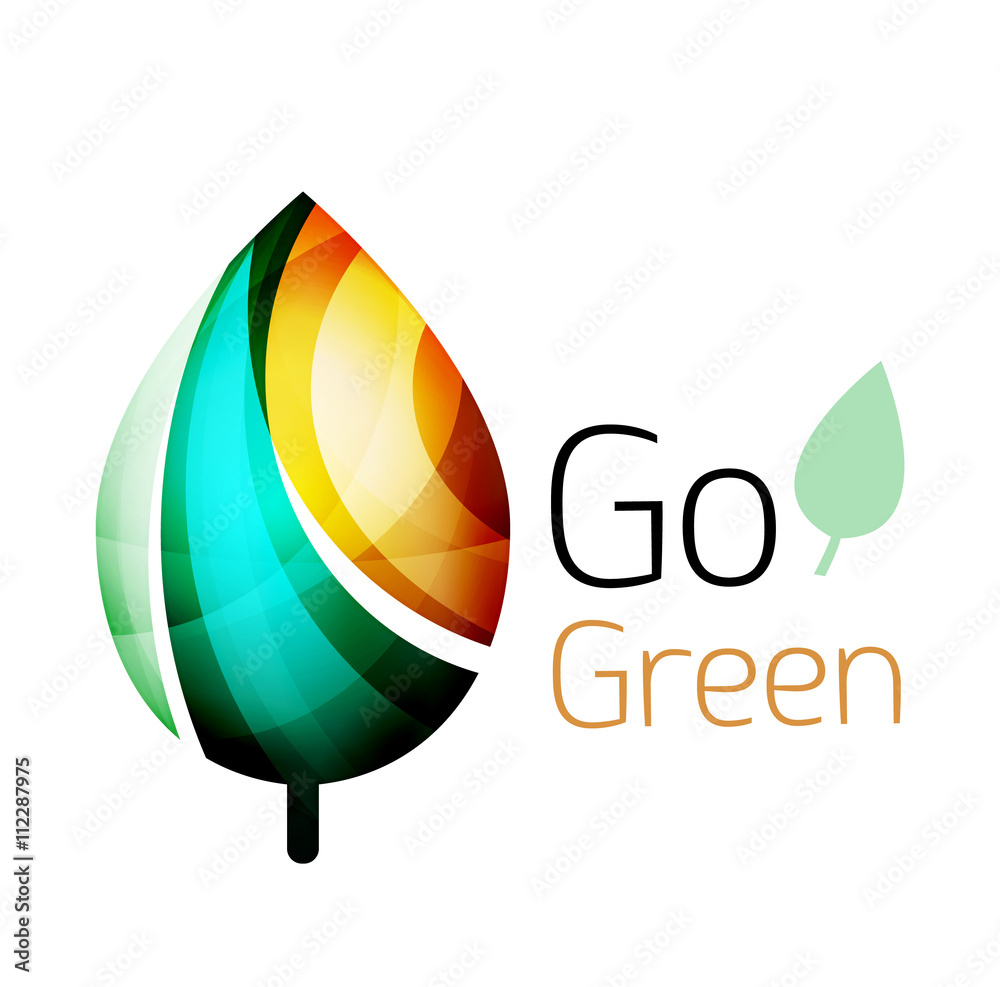 Go green nature concept