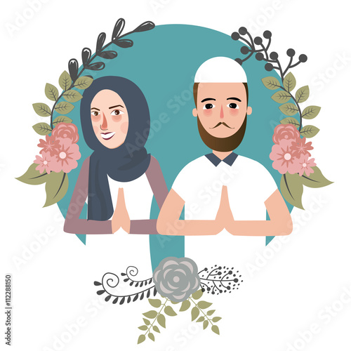 couple muslem islam greetings ramadhan ied as for forgiveness salam mariage