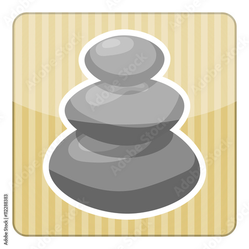 Spa stones illustration