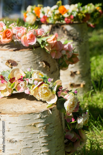 Midsummer in Latvia: celebration of Ligo in june photo