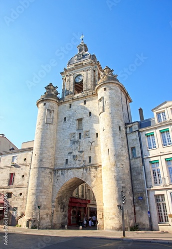La grosse horloge de La Rochelle (Charente Maritime, France)
