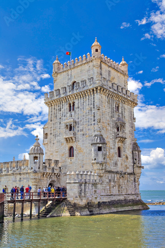 Tour de Bel  m  Lisbonne  Portugal