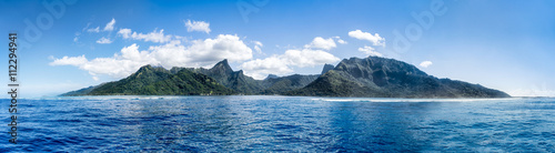 Insel Moorea im Südpazifik © eyetronic