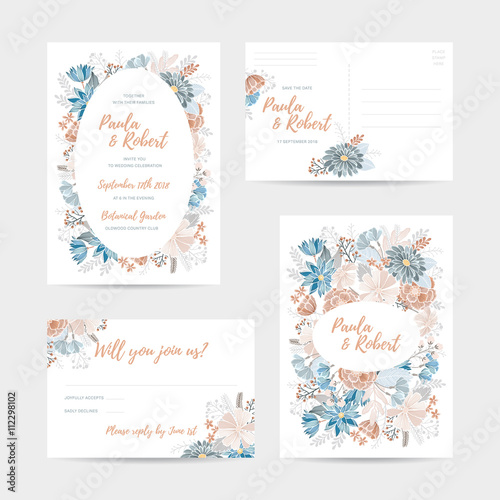 Wedding Invitation Set